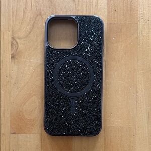 Black Glitter Phone Case 16 ProMax